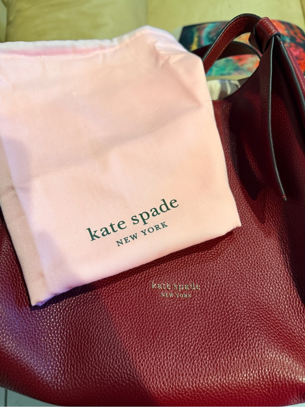 Kate Spade Knott Large Pebbled Leather Shoulder Bag